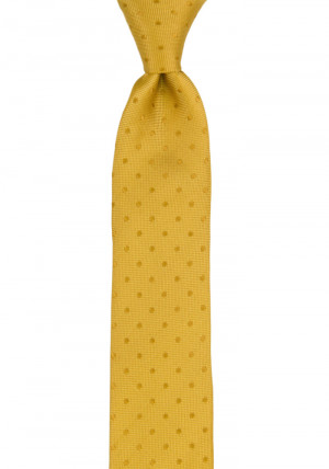 BRUDGUM Gold cravate slim