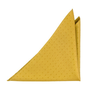 BRUDGUM Gold pochette de costume