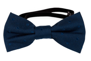 BRUDGUM Navy blue nœud papillon bébé
