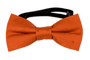 BRUDGUM Orange nœud papillon bébé