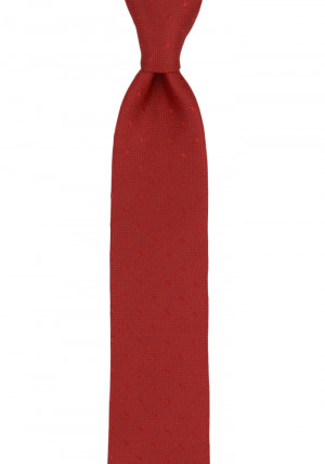 BRUDGUM Red cravate slim