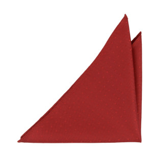 BRUDGUM Red pochette de costume