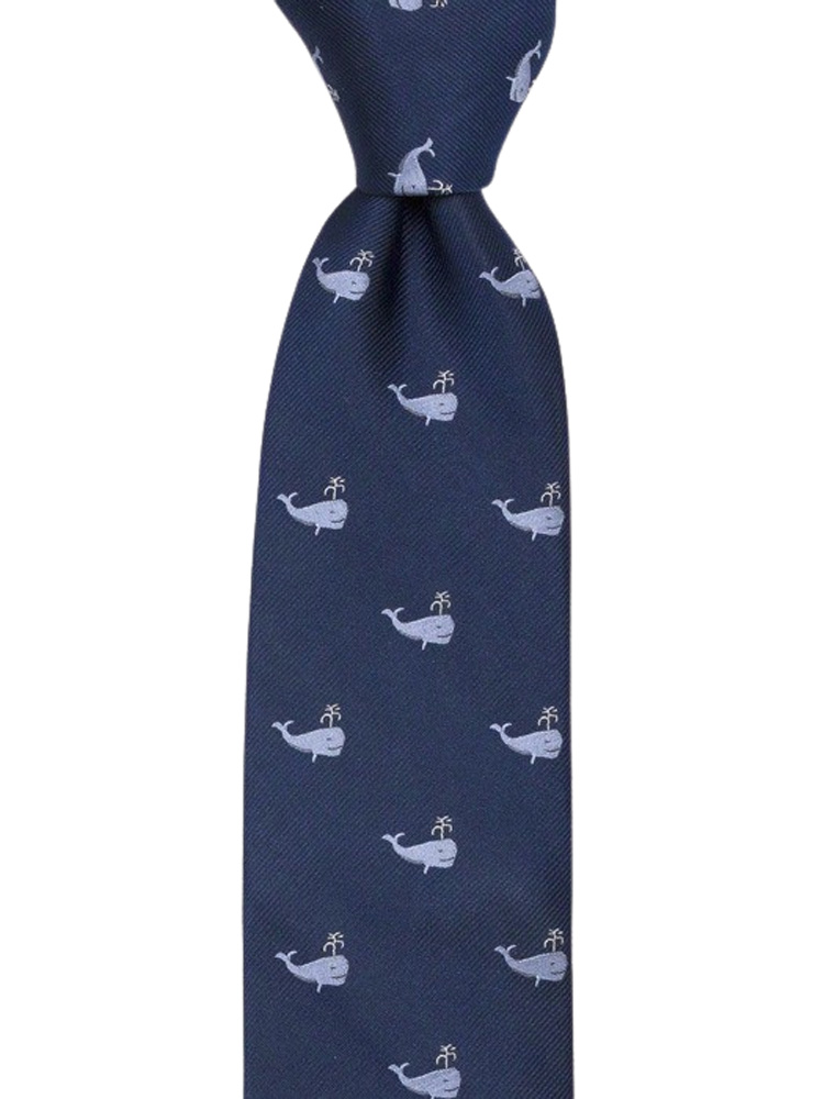 CACHALOT Blue cravate classique