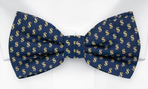 CASHKING Blue nœud papillon