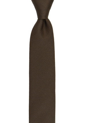DRUMMEL BROWN cravate slim