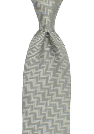 DRUMMEL Light grey cravate
