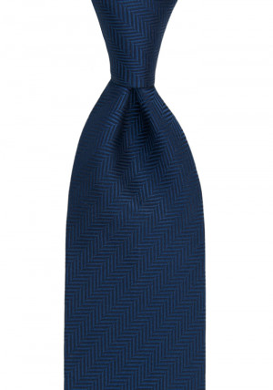 DRUMMEL Navy blue cravate classique