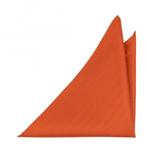 DRUMMEL Orange pochette de costume