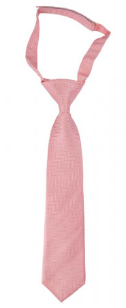 DRUMMEL Pastel pink petite cravate enfant pré-nouée