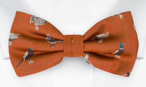 FOWLPLAY Orange nœud papillon