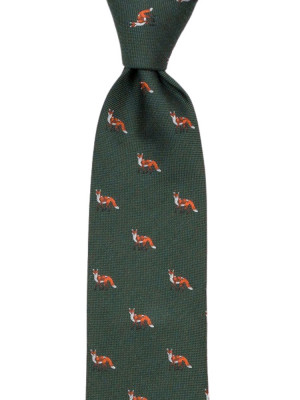 FOXFIRE Green cravate classique