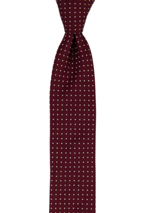 HAGELSTORM BURGUNDY cravate slim