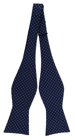 HAGELSTORM NAVY BLUE nœud papillon à nouer