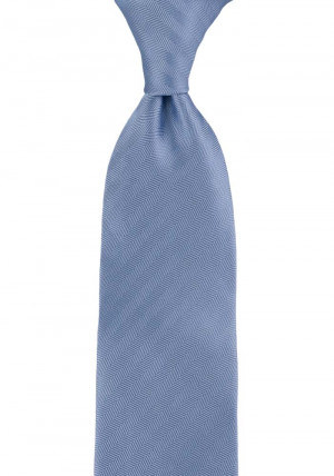 JAGGED Blue cravate classique