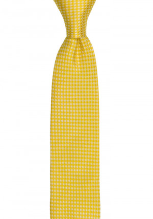 LEKFULL YELLOW cravate slim