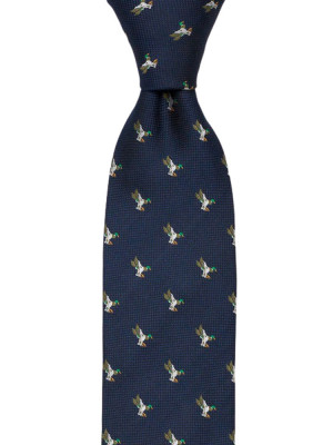 MARSHMALLARD Blue cravate classique