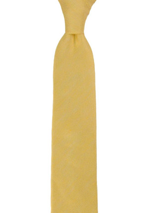 OGONSTEN YELLOW cravate slim
