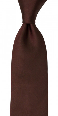 SOLID Brown cravate