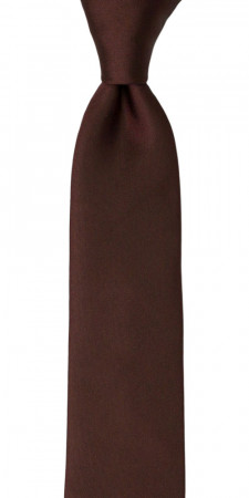 SOLID Brown cravate enfant medium