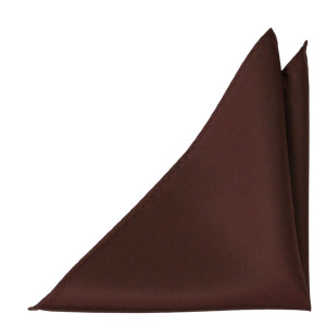 SOLID Brown pochette de costume