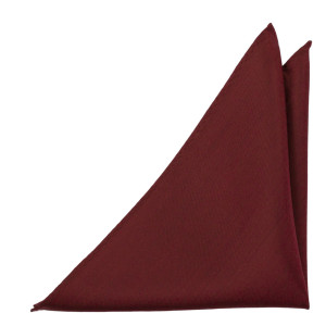 SOLID Burgundy pochette de costume