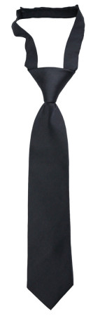 SOLID Charcoal petite cravate enfant pré-nouée