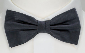SOLID Charcoal nœud papillon