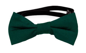 SOLID Dark green nœud papillon bébé