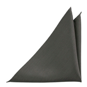 SOLID Dark grey pochette de costume