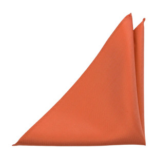 SOLID Dark peach pochette de costume