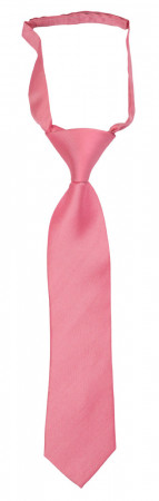 SOLID Dark pink petite cravate enfant pré-nouée