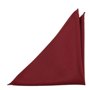 SOLID Dark red pochette de costume