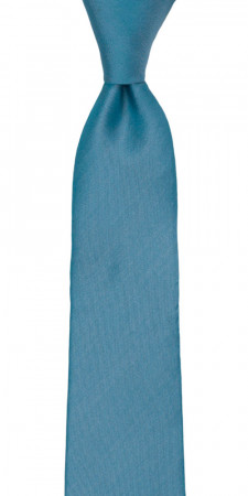 SOLID Dark turquoise cravate enfant medium