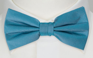 SOLID Dark turquoise nœud papillon enfant