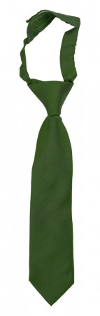SOLID Green petite cravate enfant pré-nouée