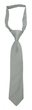 SOLID Grey petite cravate enfant pré-nouée
