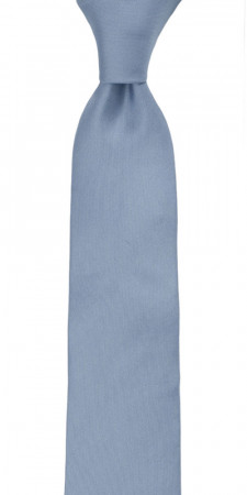 SOLID Light blue cravate slim