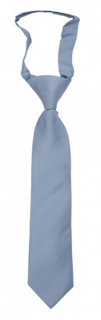 SOLID Light blue petite cravate enfant pré-nouée