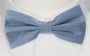 SOLID Light blue nœud papillon pré-noué