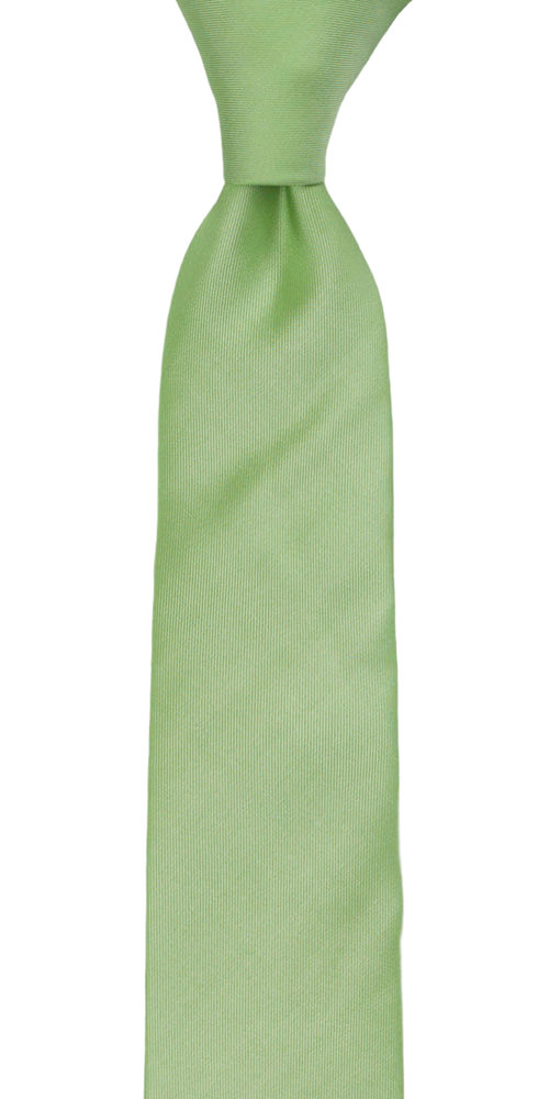 SOLID Light green cravate pour enfant medium
