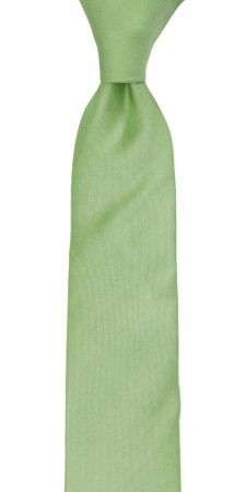 SOLID Light green cravate pour enfant medium