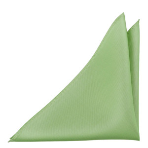SOLID Light green pochette de costume