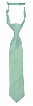 SOLID Light turquoise petite cravate enfant pré-nouée