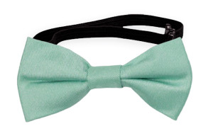 SOLID Light turquoise nœud papillon bébé