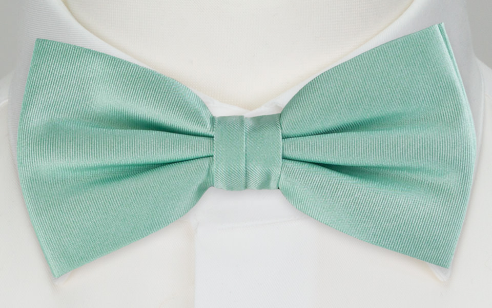 SOLID Light turquoise nœud papillon enfant