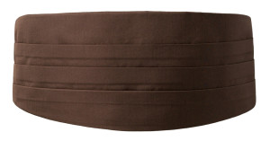 SOLID Light umber ceinture de smoking