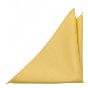 SOLID Light yellow pochette de costume