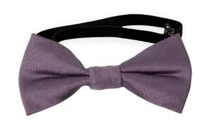 SOLID Lilac nœud papillon bébé