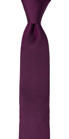 SOLID Magenta cravate enfant medium