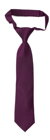 SOLID Magenta petite cravate enfant pré-nouée